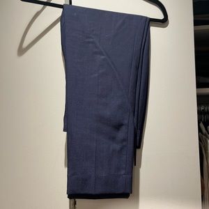 Deep blue banana republic trouser